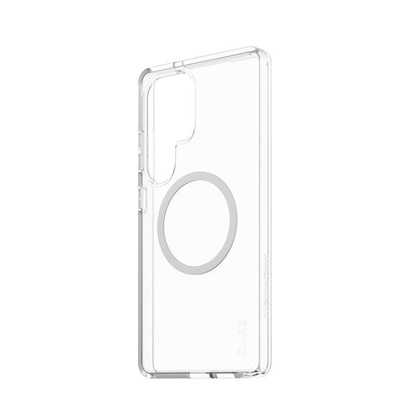 Husa de protectie PanzerGlass® CARE Flagship Urban Combat White Qi Compatible compatibil cu Samsung Galaxy S25 Ultra, Transparent