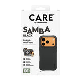 Husa de protectie PanzerGlass® CARE Fashionable w. MagSafe compatibil cu iPhone 17 Pro, Samba Black