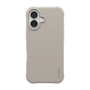 Husa de protectie PanzerGlass® CARE Fashionable w. MagSafe compatibil cu iPhone 17, Samba Vanilla
