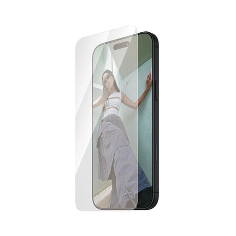 Folie de protectie PanzerGlass® SAFE. Ultra-Wide Fit compatibil cu iPhone 16 Pro, Transparent