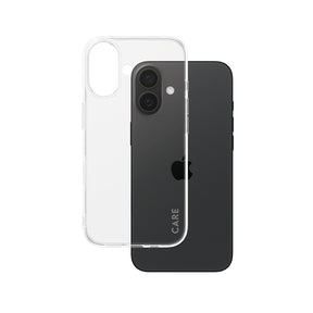 Husa de protectie PanzerGlass® CARE Fashionable compatibil cu iPhone 16, Transparent