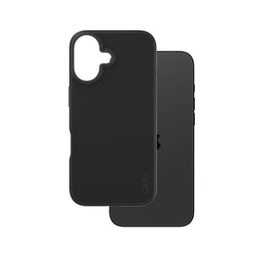Husa de protectie PanzerGlass® CARE Fashionable compatibil cu iPhone 16, Negru