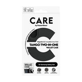 Husa de protectie PanzerGlass® CARE Feature Tango Two-in-One Wallet compatibil cu Samsung Galaxy S25, Negru