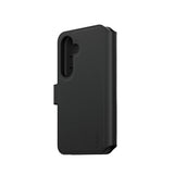 Husa de protectie PanzerGlass® CARE Feature Tango Two-in-One Wallet compatibil cu Samsung Galaxy S25, Negru