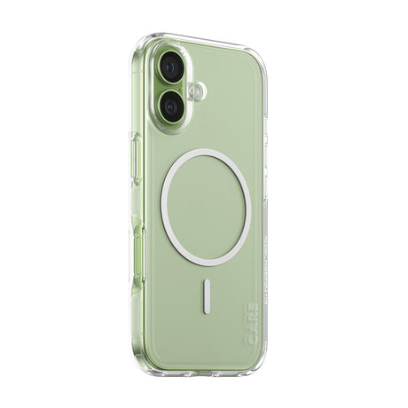 Husa de protectie PanzerGlass® CARE Flagship Urban Explorer White MagSafe compatibil cu iPhone 17, Transparent