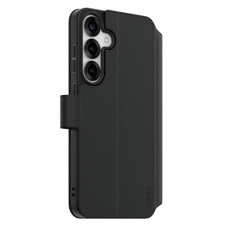 Husa de protectie PanzerGlass® CARE Feature Kickstand Wallet compatibil cu Samsung Galaxy S25 Plus, Negru