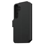 Husa de protectie PanzerGlass® CARE Feature Kickstand Wallet compatibil cu Samsung Galaxy S25, Negru