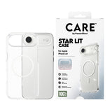 Husa de protectie PanzerGlass® CARE Flagship Urban Explorer Star Lit White MagSafe compatibil cu iPhone 17 Air, Transparent