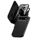 Husa de protectie PanzerGlass® CARE Feature MagSafe Tango Two-in-One Wallet compatibil cu iPhone 17 Air, Negru