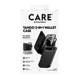 Husa de protectie PanzerGlass® CARE Feature MagSafe Tango Two-in-One Wallet compatibil cu iPhone 17 Air, Negru