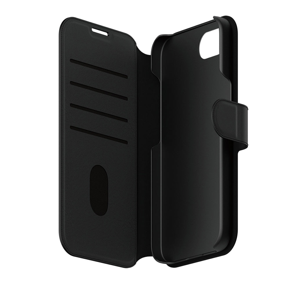 Husa de protectie PanzerGlass® CARE Feature Tango Two-in-One Wallet compatibil cu iPhone 16e / iPhone 17e, Negru
