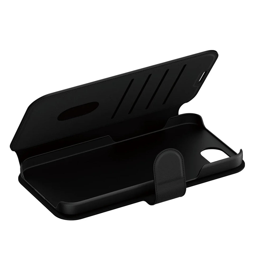 Husa de protectie PanzerGlass® CARE Feature Tango Two-in-One Wallet compatibil cu iPhone 16e / iPhone 17e, Negru