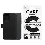 Husa de protectie PanzerGlass® CARE Feature MagSafe Tango Two-in-One Wallet compatibil cu iPhone 16 Pro Max, Negru