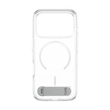 Husa de protectie PanzerGlass® CARE Feature Kickstand MagSafe compatibil cu iPhone 17 Pro, Transparent