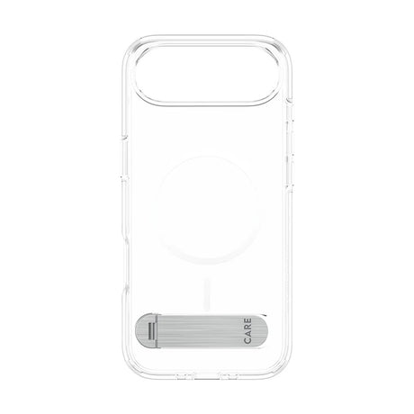 Husa de protectie PanzerGlass® CARE Feature Kickstand MagSafe compatibil cu iPhone 17 Air, Transparent