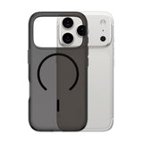 Husa de protectie PanzerGlass® CARE Flagship Urban Explorer Black MagSafe compatibil cu iPhone 17 Pro, Smokey