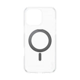 Husa de protectie PanzerGlass® CARE Feature Black Kickstand & MagSafe compatibil cu iPhone 16 Pro Max, Transparent