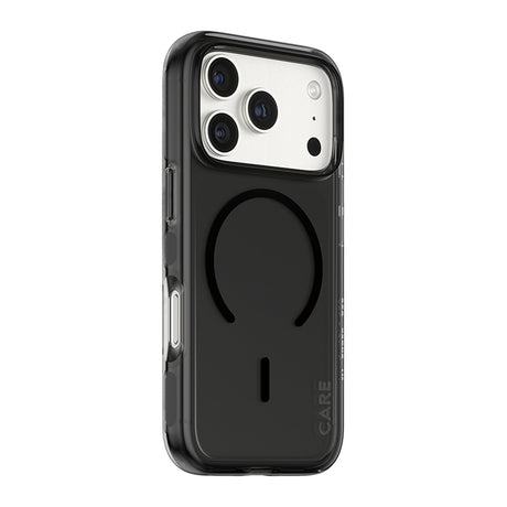 Husa de protectie PanzerGlass® CARE Flagship Urban Explorer Black MagSafe compatibil cu iPhone 17 Pro Max, Smokey