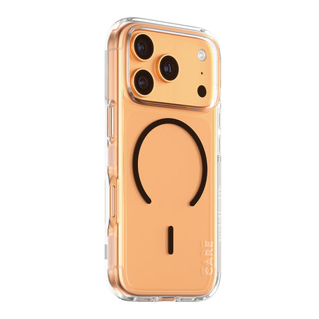 Husa de protectie PanzerGlass® CARE Flagship Urban Explorer Black MagSafe compatibil cu iPhone 17 Pro, Transparent