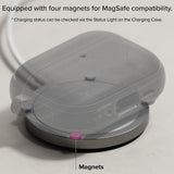 Casti Ringke Protection Case Onyx Magnetic, for AirPods Pro 3, Non-Slip Texture, Carabiner Hole, Constant Coral