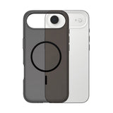 Husa de protectie PanzerGlass® CARE Flagship Urban Explorer Black MagSafe compatibil cu iPhone 17 Air, Smokey