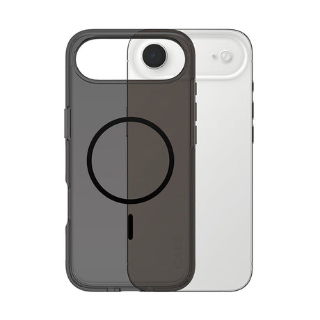Husa de protectie PanzerGlass® CARE Flagship Urban Explorer Black MagSafe compatibil cu iPhone 17 Air, Smokey