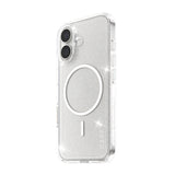 Husa de protectie PanzerGlass® CARE Flagship Urban Explorer Star Lit White MagSafe compatibil cu iPhone 17, Transparent