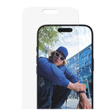 Folie de protectie PanzerGlass® Classic Fit w. EasyAligner compatibil cu iPhone 17 Pro Max, Transparent