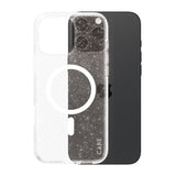 Husa de protectie PanzerGlass® CARE Flagship Urban Combat Star Lit White MagSafe compatibil cu iPhone 16 Pro, Transparent