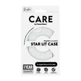 Husa de protectie PanzerGlass® CARE Flagship Urban Combat Star Lit White MagSafe compatibil cu iPhone 16 Pro Max, Transparent