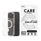 Husa de protectie PanzerGlass® CARE Flagship Urban Combat Star Lit White MagSafe compatibil cu iPhone 16 Pro Max, Transparent
