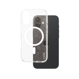 Husa de protectie PanzerGlass® CARE Flagship Urban Combat Star Lit White MagSafe compatibil cu iPhone 16, Transparent