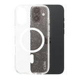 Husa de protectie PanzerGlass® CARE Flagship Urban Combat Star Lit White MagSafe compatibil cu iPhone 16, Transparent