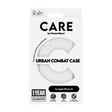 Husa de protectie PanzerGlass® CARE Flagship Urban Combat compatibil cu iPhone 16, Transparent