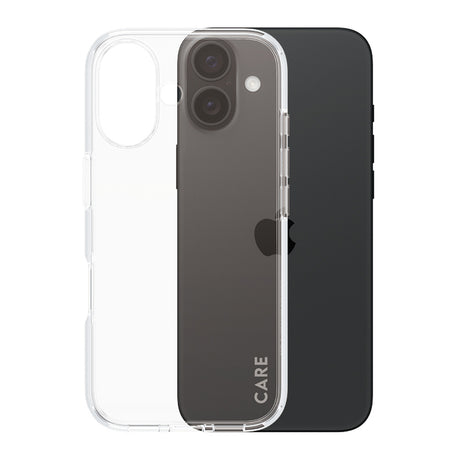 Husa de protectie PanzerGlass® CARE Flagship Urban Combat compatibil cu iPhone 16, Transparent