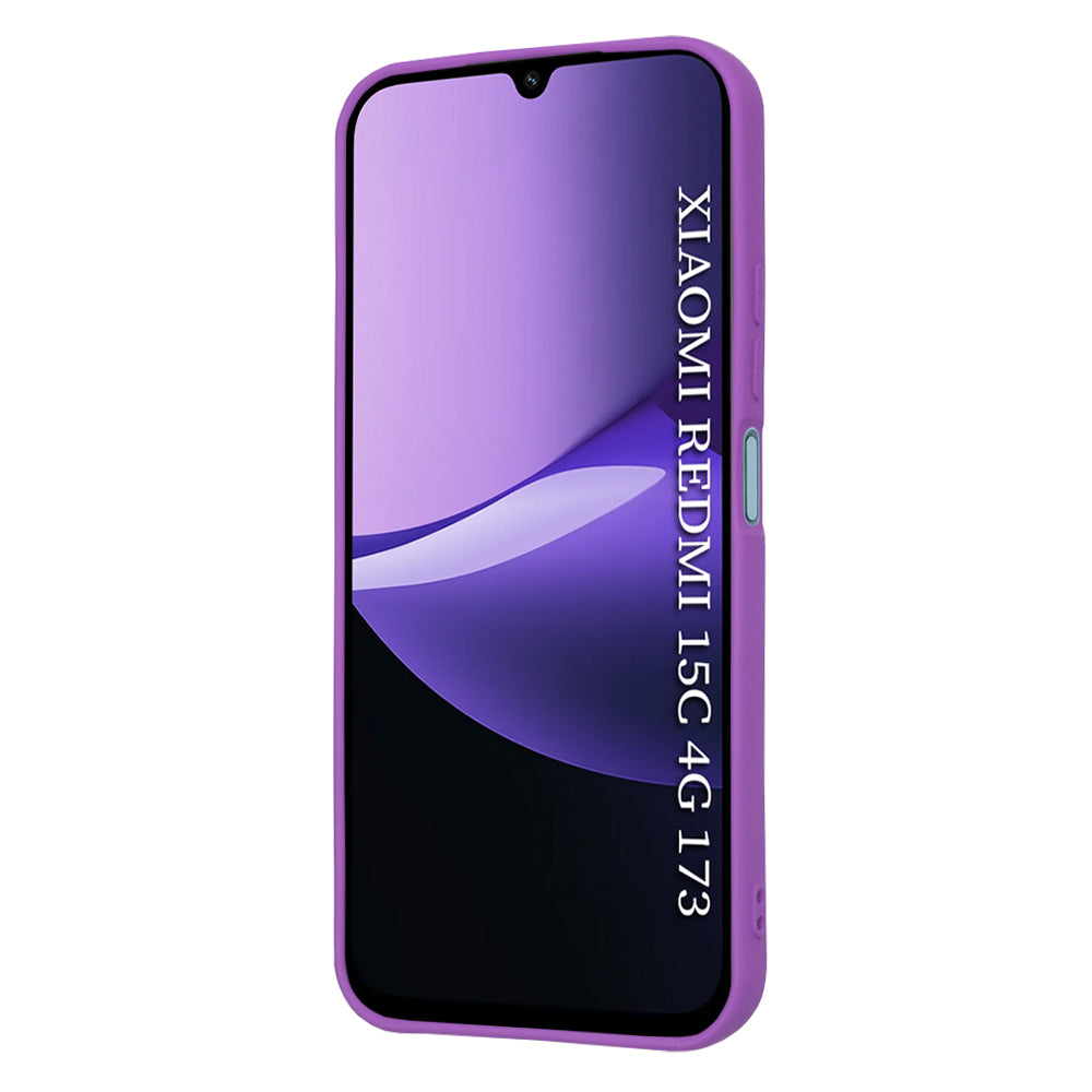 Husa de protectie Techsuit SoftFlex compatibil cu Xiaomi Redmi 15C 4G / Redmi 15C 5G, Mov