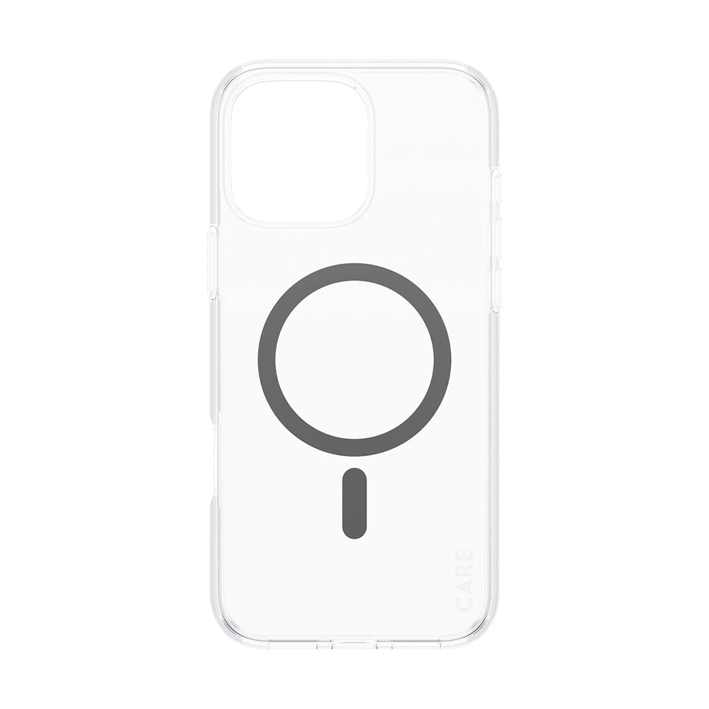 Husa de protectie PanzerGlass® CARE Flagship Urban Combat Black MagSafe compatibil cu iPhone 16 Pro Max, Transparent