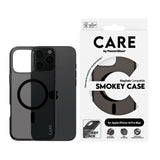 Husa de protectie PanzerGlass® CARE Flagship Urban Combat Black MagSafe compatibil cu iPhone 16 Pro, Smokey
