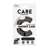 Husa de protectie PanzerGlass® CARE Flagship Urban Combat Black MagSafe compatibil cu iPhone 16 Pro, Smokey