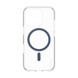 Husa de protectie PanzerGlass® CARE Flagship Urban Combat Blue MagSafe compatibil cu iPhone 16 Pro, Transparent