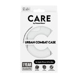 Husa de protectie PanzerGlass® CARE Flagship Urban Combat compatibil cu iPhone 16 Pro Max, Transparent