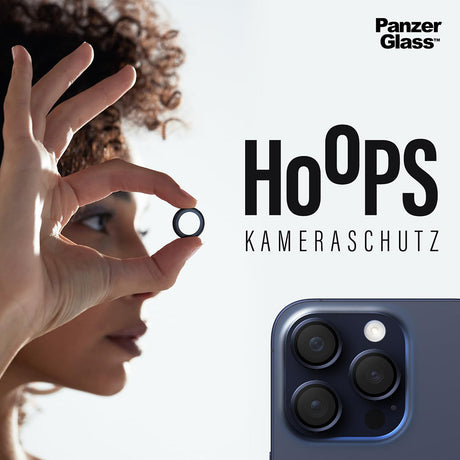 Folie de protectie PanzerGlass® Hoops® Camera Lens compatibil cu Samsung Galaxy A26 5G, Transparent