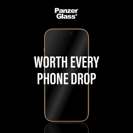 Folie de protectie PanzerGlass® Ultra-Wide Fit Stealth w. FASTFIT IN-A-BOX compatibil cu iPhone 17 Air, Negru