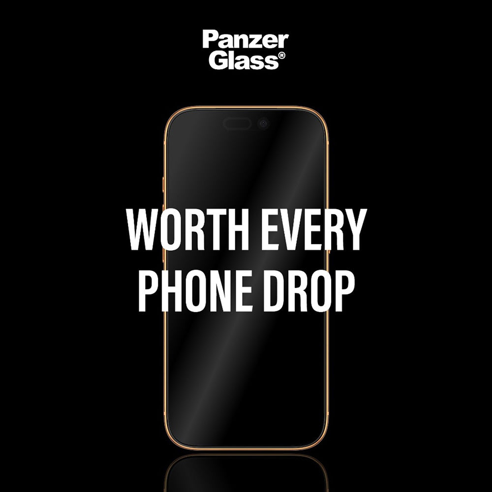 Folie de protectie PanzerGlass® Ultra-Wide Fit Stealth w. FASTFIT IN-A-BOX compatibil cu iPhone 17 Pro, Negru