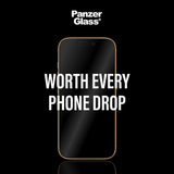 Folie de protectie PanzerGlass® Ultra-Wide Fit Stealth w. FASTFIT IN-A-BOX compatibil cu iPhone 17 Pro, Negru