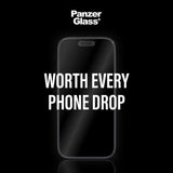 Folie de protectie PanzerGlass® Anti-Reflective Armor w. EasyAligner compatibil cu iPhone 17 Pro, Transparent Mat