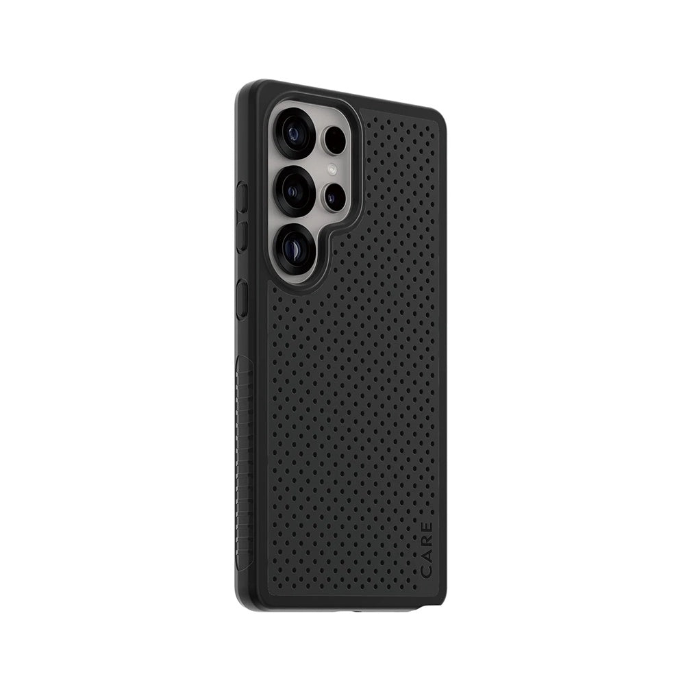 Husa de protectie PanzerGlass® CARE Feature Heat Beat compatibil cu Samsung Galaxy S25 Ultra, Negru