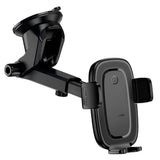 Suport Borofone with Wireless Charging Follower (BH223), for Windshield/Dashboard, 15W, 4.5-7.0inch, Negru