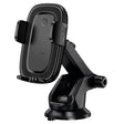 Suport Borofone with Wireless Charging Follower (BH223), for Windshield/Dashboard, 15W, 4.5-7.0inch, Negru