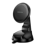 Suport Borofone Parker (BH136), Magnetic, for Dashboard, Strong Magnet, Stable Adsorption, Negru